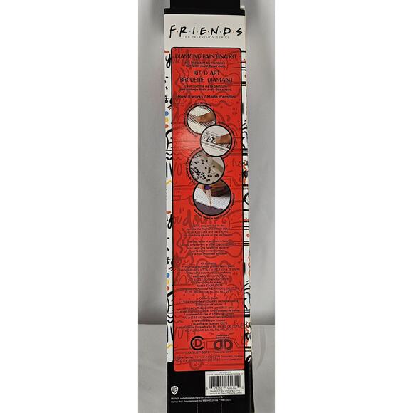 FRIENDS – CENTRAL PERK DIAMOND PAINTING KIT – OFFICIAL TV SHOW MERCH - Picture 3 of 6